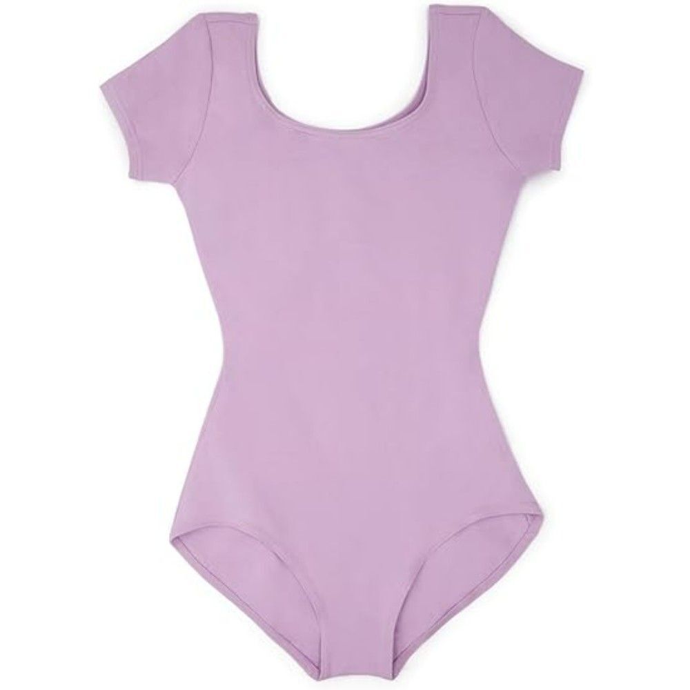 Capezio Girls Classic Leotard Toddler 2-4 Years CC400C Short Sleeve Lavender